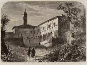 O Convento de São Onofrio, perto de Roma, no qual Tasso morreu